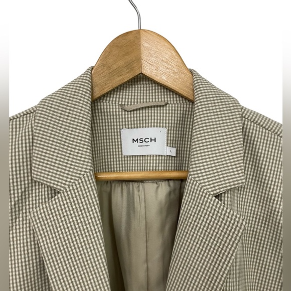 [L] MSCH COPENHAGEN Blazer checkered single breasted - Picture 6 of 12